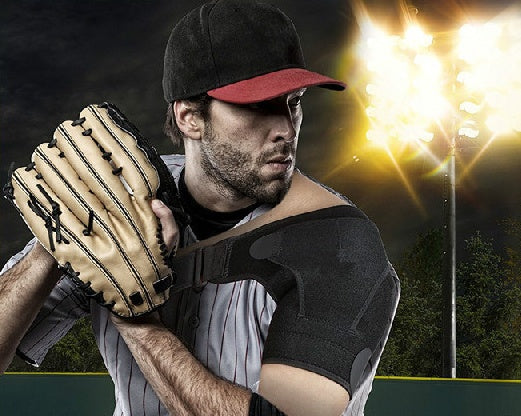 Breathable And Ice Pack Sports Shoulder Pads Shoulder Brace With Pressure Pad Suitable For Both Men And Women Adjustable Shoulder Brace For Left And Right Shoulder Protect